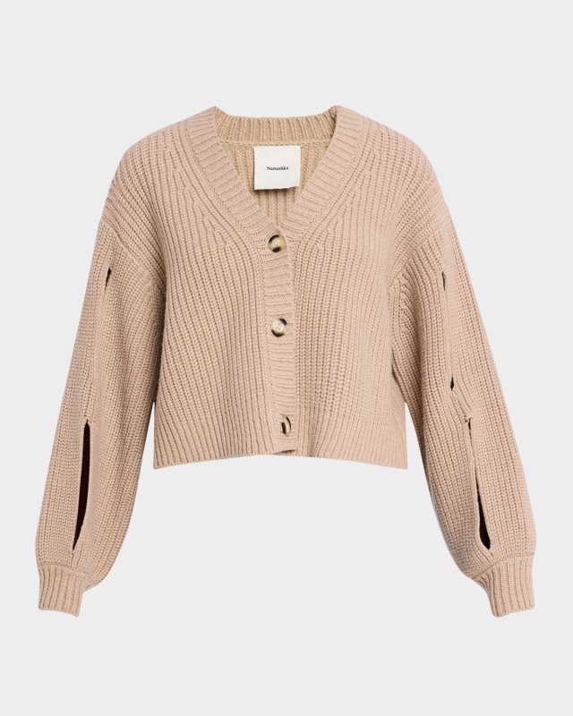 Karolin Wool-Cashmere Cardigan